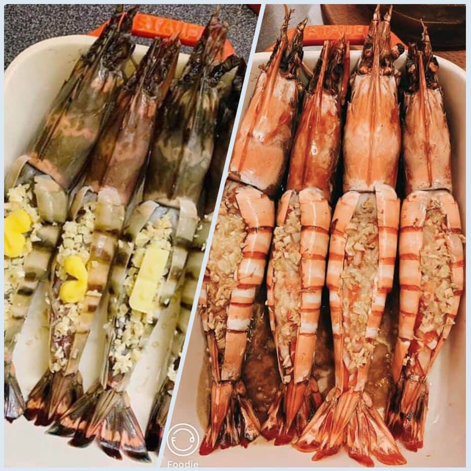 蒜烤奶油蝦