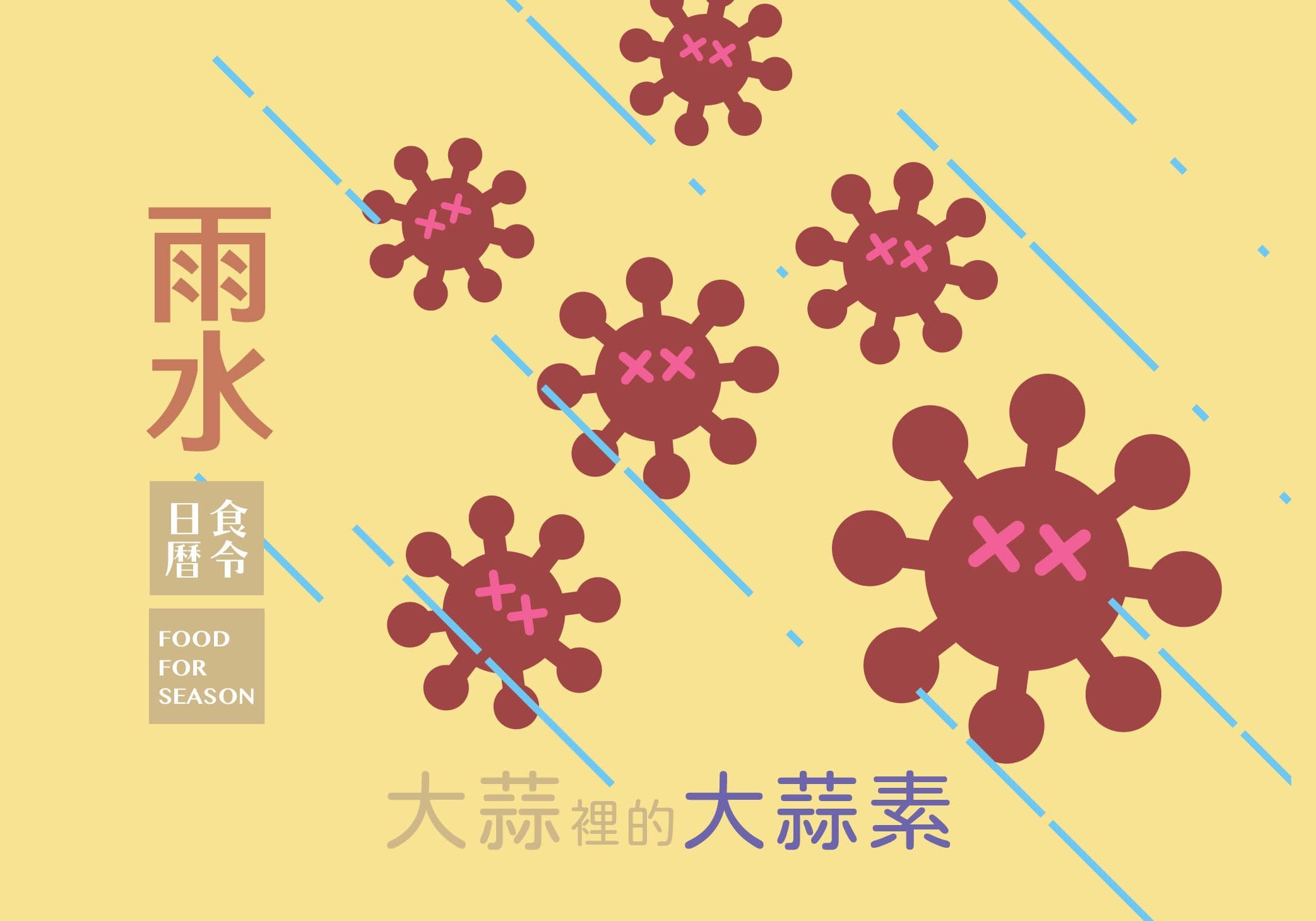 雨水 — 大蒜,給你最天然的抗生素