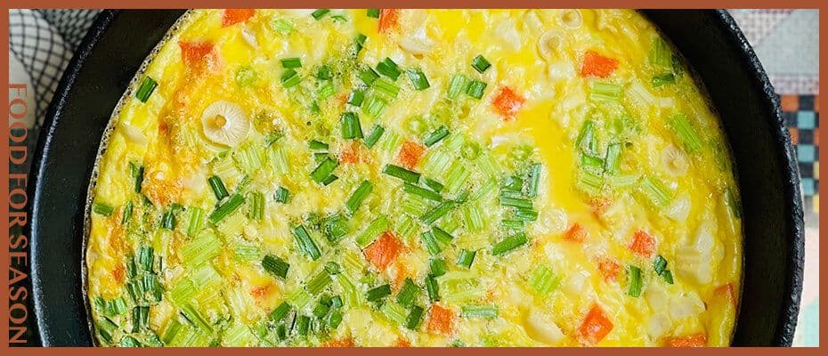 蔬菜烘蛋